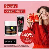 Do -40% na nowości, bestsellery i zestawy prezentowe w drogerii Tołpa