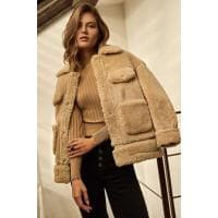 Kurtka oversize Teddy Bear Orsay za 155,99 zł