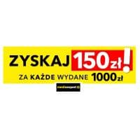 150 zł rabatu za każde wydane 1000 zł w Media Expert