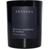 ARANSKA Świeca sojowa Drzewo sandałowe i wanilia 200g za 13 zł na Amazon.pl