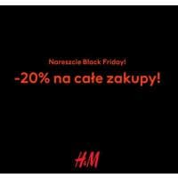 W H&M -20% na całe zakupy 