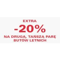 Druga para letnich butów -20% w CCC 