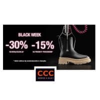 30% rabatu na nową kolekcję i 15% rabatu na przecenę w CCC