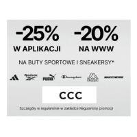 -20% i -25% na buty sportowe przy MWZ 199 zł w CCC