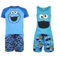  Cookie Monster Piżama damska lub męska za 119,92 zł w Emp