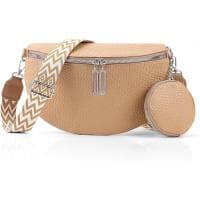 Crossbody Bag damska torebka na brzuch, ze skóry PU z portmonetką za 25 zł na Amazon.pl
