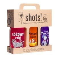 Zestaw prezentowy Czyściopak 3 naturalne żele pod prysznic Shots! za 39,99 zł w Hebe