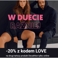 -20% rabatu na drugi tańszy produkt w Decathlon