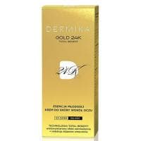 Dermika Gold 24K esencja młodości krem wokół oczu 15ml za 23,12 zł na Amazon.pl