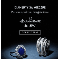 Biżuteria z diamentami do 81% taniej w Limango