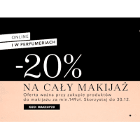 -20% rabatu na makijaż w sklepie Douglas