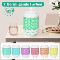 Ultradźwiękowy nawilżacz dyfuzor olejków eterycznych LED za 22,73 zł na Amazon.pl