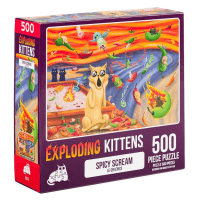 Puzzle Exploding Kittens Spciy Scream 500 el. za 12,99 zł na Amazon.pl