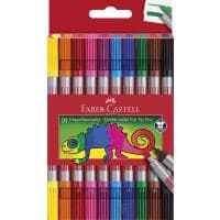 Faber-Castell 151110 Flamastry 10 szt. za 8,95 zł na Amazon.pl