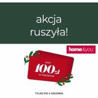  Bon 100 zł na kolejne zakupy przy MWZ 100 zł w Home&You