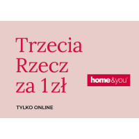 Trzecia rzecz za 1 zł w Home&You