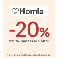 -20% rabatu przy MWZ 50 zł w Homla