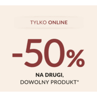 -50% na drugi produkt w Homla