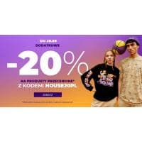 -20% na produkty przecenione w sklepie internetowym House