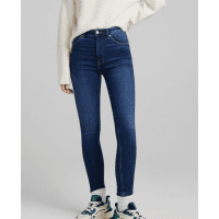 Jeansy o kroju skinny high waist za 44,90 zł w Bershka