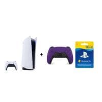 Zestaw Konsola PS5 825GB Digital + Karta PlayStation Plus  + DualSense kontroler Galactic Purple za 2599 zł w NeoNet