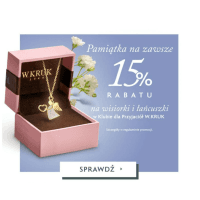  15% rabatu na wisiorki i łańcuszki w W. Kruk