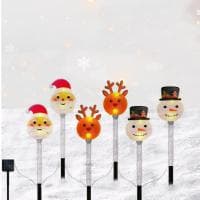 Lampy Solarne Świąteczne 5 szt. za 7,99 zł na Amazon.pl