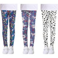 Legginsy dziecięce 3 szt. rozm. 6-7 lat za 17 zł na Amazon.pl