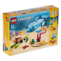 LEGO Creator Delfin i żółw 31128 za 26,98 zł na Amazon.pl