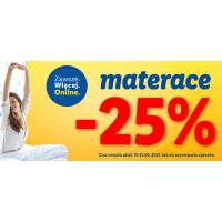 Materace i nakładki -25% taniej w Lidlu