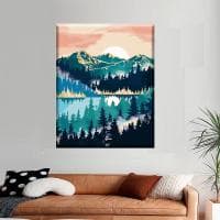 Zestaw malowanie po numerach obraz 40 x 50 cm za 11,99 zł na Amazon.pl