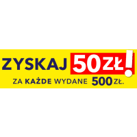  50 zł za każde wydane 500 zł w Media Expert