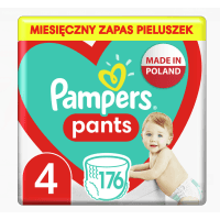 Pampers Pants 4 Pieluchomajtki 9-15 kg 176 szt. za 127,99 zł w Empiku