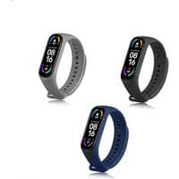 Zestaw 3 silikonowych pasków do Mi Band 5 i Mi Band 6 za 8,66 zł na Amazon.pl
