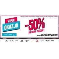 -50% na drugi produkt w Go sport