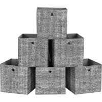 Składane pudełka do przechowywania 6 szt. 30x30 cm za 46 zł na Amazon.pl