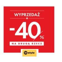 -40% na drugą rzecz w 50 Style