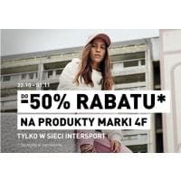 Weekly Day do -50% na markę F4 w Intersport