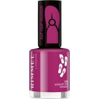 Lakier do paznokci Rimmel 60 Sekund Flip Flop 336 Violet En Vouge za 2,60 zł na Amazon.pl