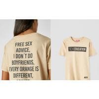 Pull&Bear Koszulka z logo Sex Education za 15,90 zł