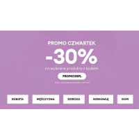 30% rabatu na zakupy w Sinsay