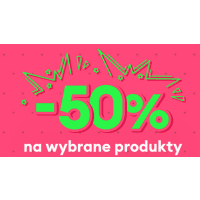 -50% rabatu na wybrane produkty w Sinasy