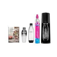 Saturator do wody SODASTREAM Terra czarny + Nabój + Butelka + Shaker + Książka z przepisami za 259 zł w Empiku