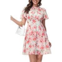 Sukienka letnia w kwiaty rozm. M za 24 zł na Amazon.pl