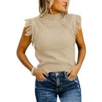 Sweter damski z dzianiny w stylu Boho za 5,99 zł na Amazon.pl