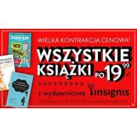 Książki wydawnictwa Insignis po 19,99 zł w Świat Książki