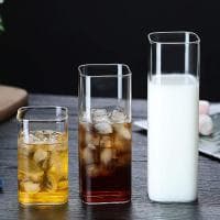 Wysoka szklanka prostopadłościan 450 ml za 5 zł na Amazon.pl