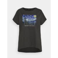 T-shirt Plus Size z nadrukiem Even&Odd za 29.50
