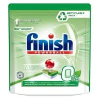 Finish Powerball All-in-Max 0% Tabletki do zmywarki 70 szt. za 23,99 zł na Amazon.pl