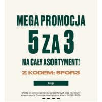 Promocja 5 za 3 w The Body Shop